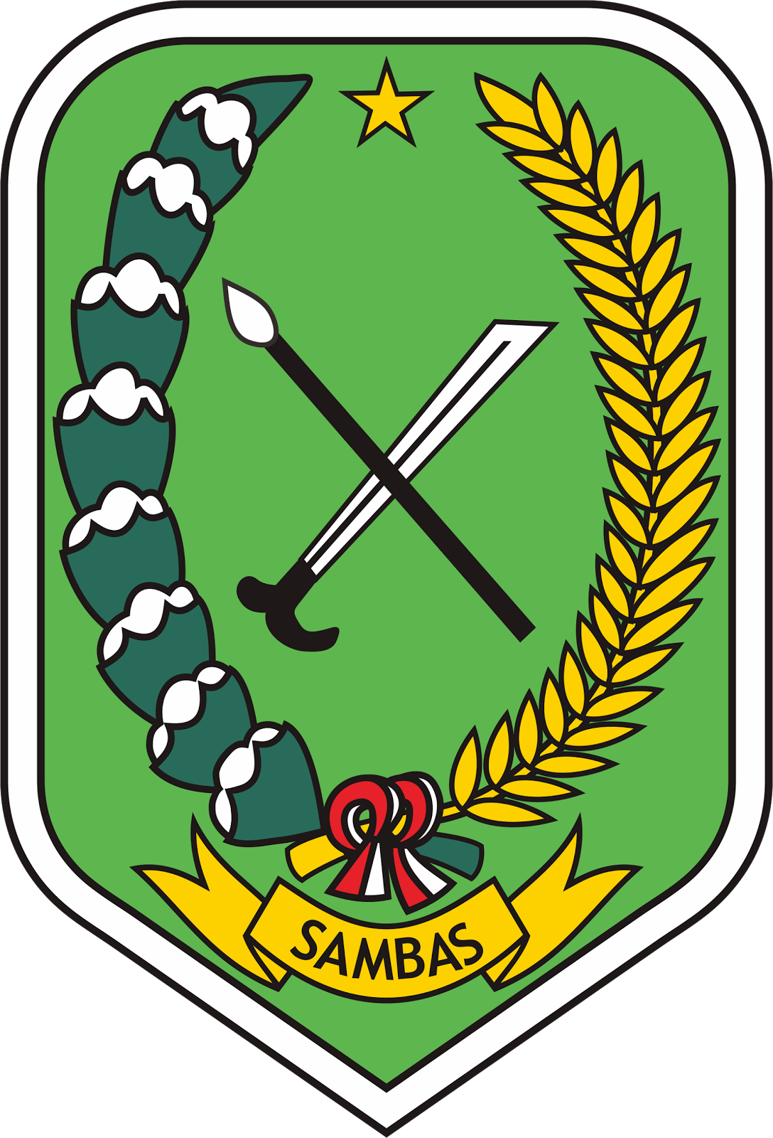 Lambang Logo Logo Kabupaten Sambas