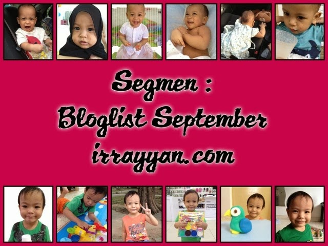 ❤ Segmen Bloglist September irrayyan.com ❤