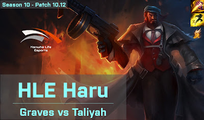 HLE Haru Graves JG vs Taliyah - KR 10.12