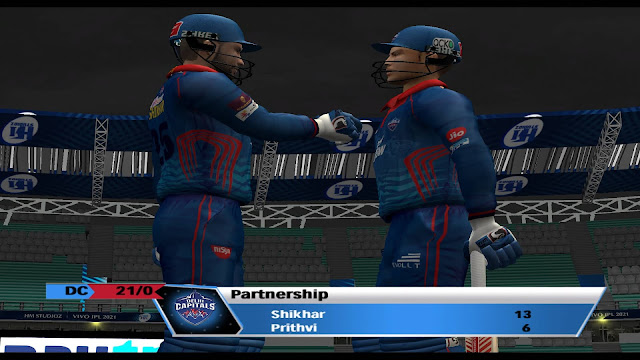 VIVO IPL 2021 free patch for EA Cricket 07