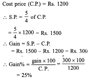 Selina Concise Mathematics class 7 ICSE Solutions Chapter 9 – Profit, Loss and Discount