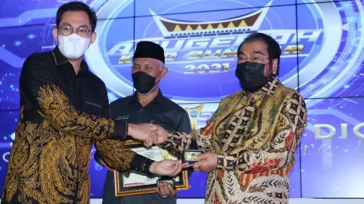 Leonardy Harmainy Dinobatkan Sebagai Tokoh Inspiratif Penyiaran 2021