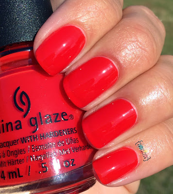 China Glaze The Heat Is On