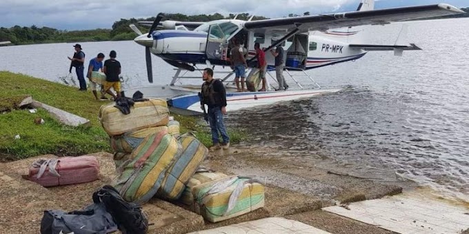 Polícia descobre nova rota do tráfico de drogas entre Colômbia e Manaus