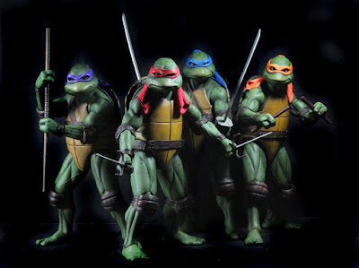 Michelangelo 1/4 de "Teenage Mutant Ninja Turtles (1990)" - Neca