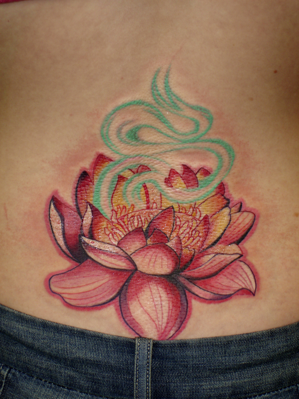 Style Designs Lotus Flower Tattoo Stencils