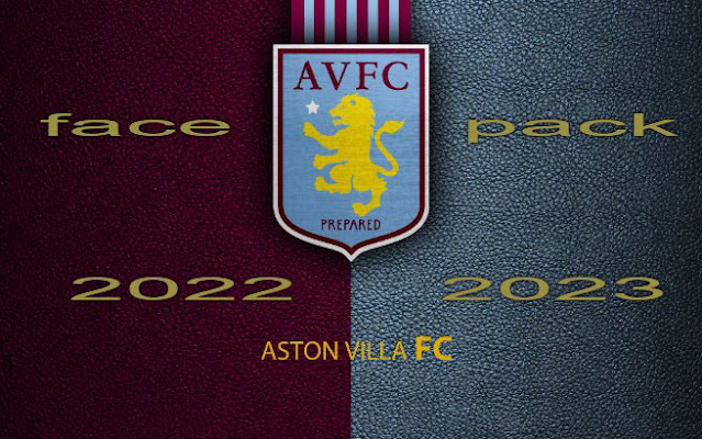 New Facepack Aston Villa 2022-2023 For eFootball PES 2021