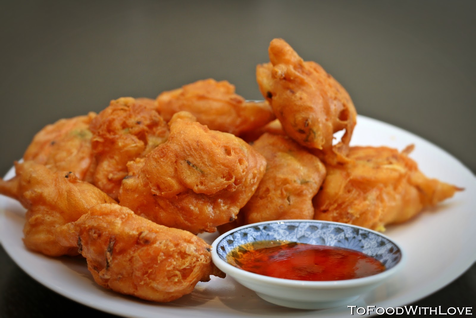 To Food with Love: Cucur Udang (Prawn Fritters)