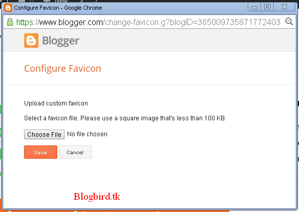 How To Add Fevicon In Blogger.A Small Logo In Browser Web Bar.