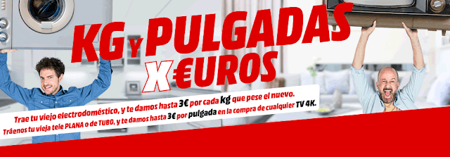 Mejores TVs promoción Pulgadas por Euros de Media Markt