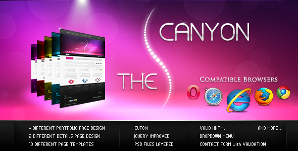 The Canyon - Portfolio Creative