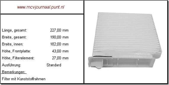 Pollemfilter Sandero 02