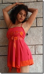 Prachi Adhikari Hot Pics in Red Dress