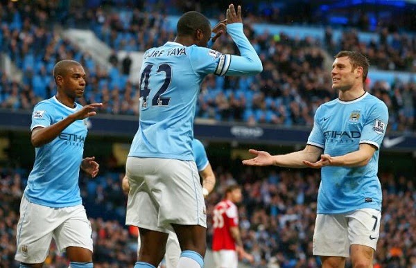 HATTRICK:- Uu Dhaliyay Yaya Toure Oo U Sahashay Man City Inay Xasuuqdo Fulham.