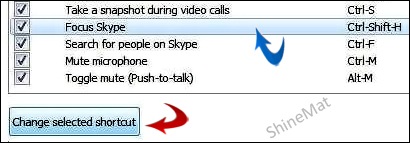 Handy skype shortcut