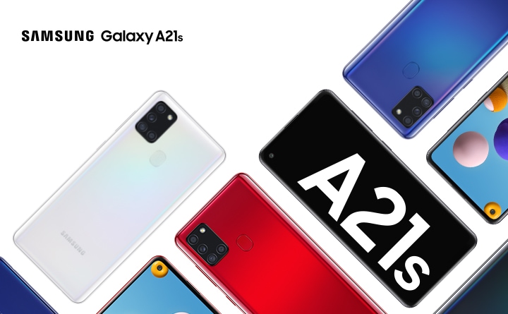 Contrast the casing of the Samsung Galaxy A21s with that of the A20s