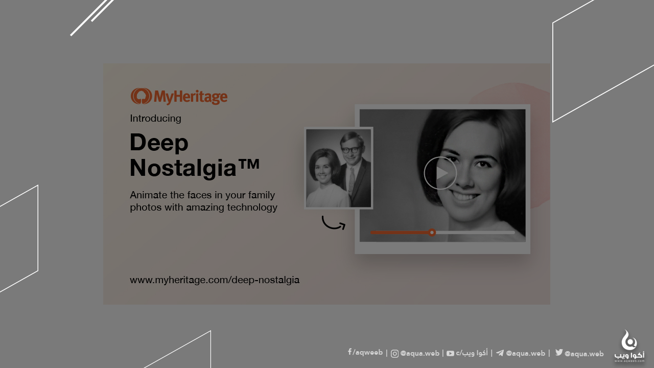 تعرف على Deep Nostalgia لتحريك الصور القديمة