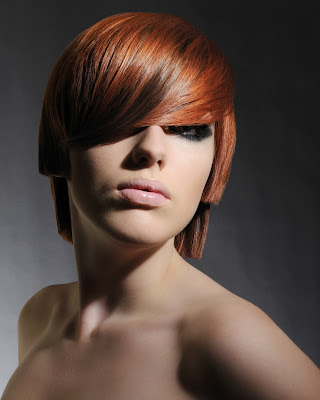 Redhead, L'Oreal Colour Trophy, Red Hair, Hairdressers Photography, Portfolio