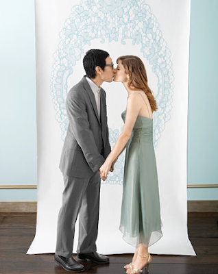 lace wedding backdrop diy Create your own DIY photo booth with an oversize 