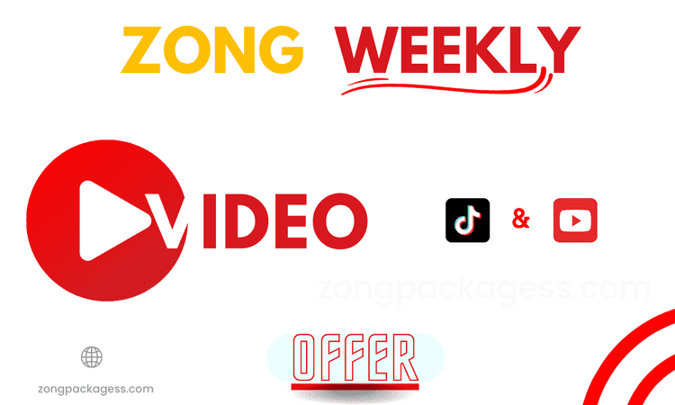 Zong Weekly Video Offer Price, Details & Code