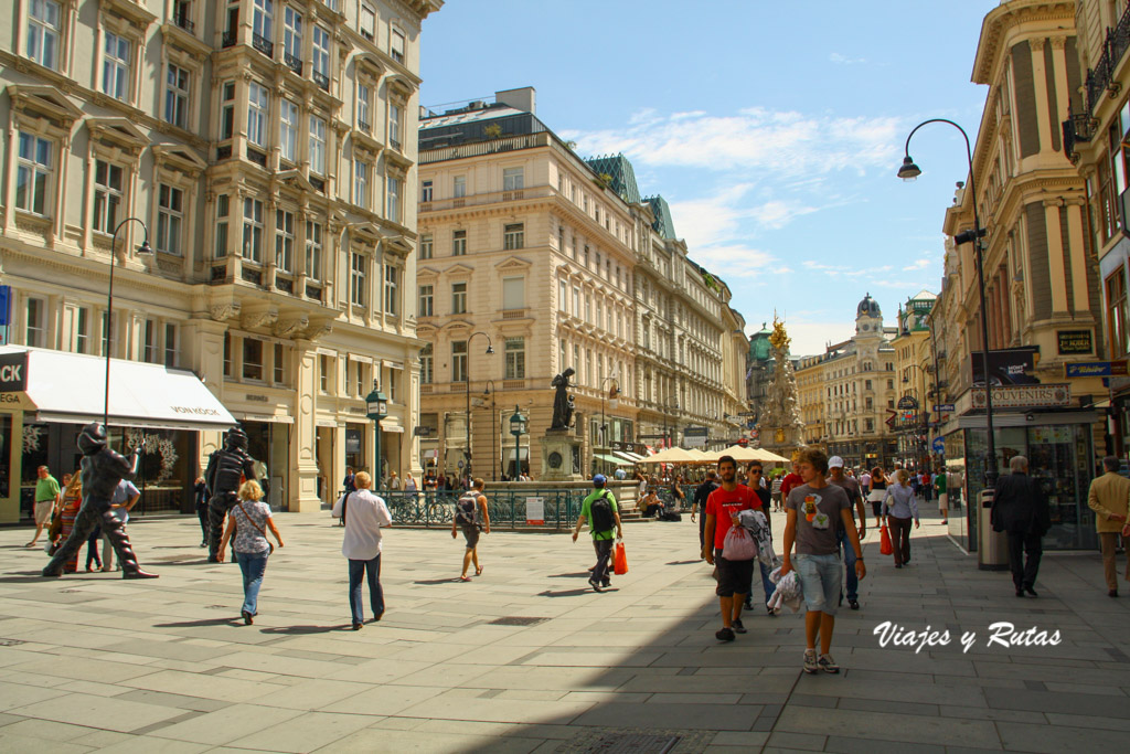 Calle Graben de Viena