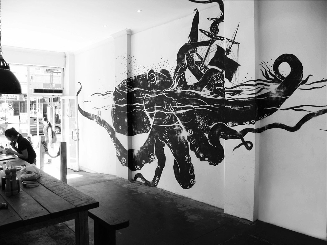 Cool Octopus Wall Art