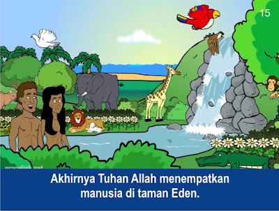 Komik Alkitab Anak: Allah Menciptakan Langit dan Bumi