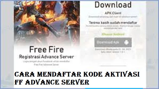 Kode Aktivasi FF Advance Server