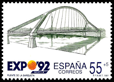 Sevilla - Filatelia - Expo 92 - 1991 (55+5)