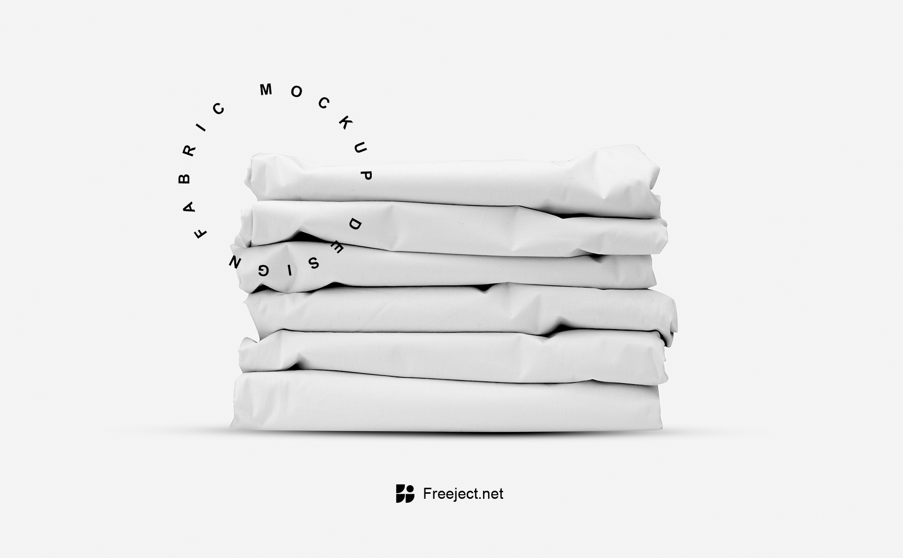 Download Free Download Folded Fabric Stack Mockups Design