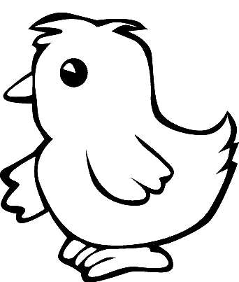 Mewarnai Sketsa  Gambar  Anak Ayam  Terbaru KataUcap