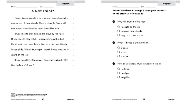 Download Reading Comprehension Passages and Question Sets 
