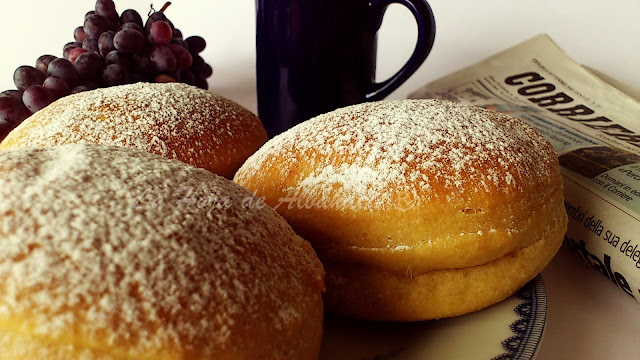 Krapfen, chocolate, Cioccolato Italiano, bomboloni