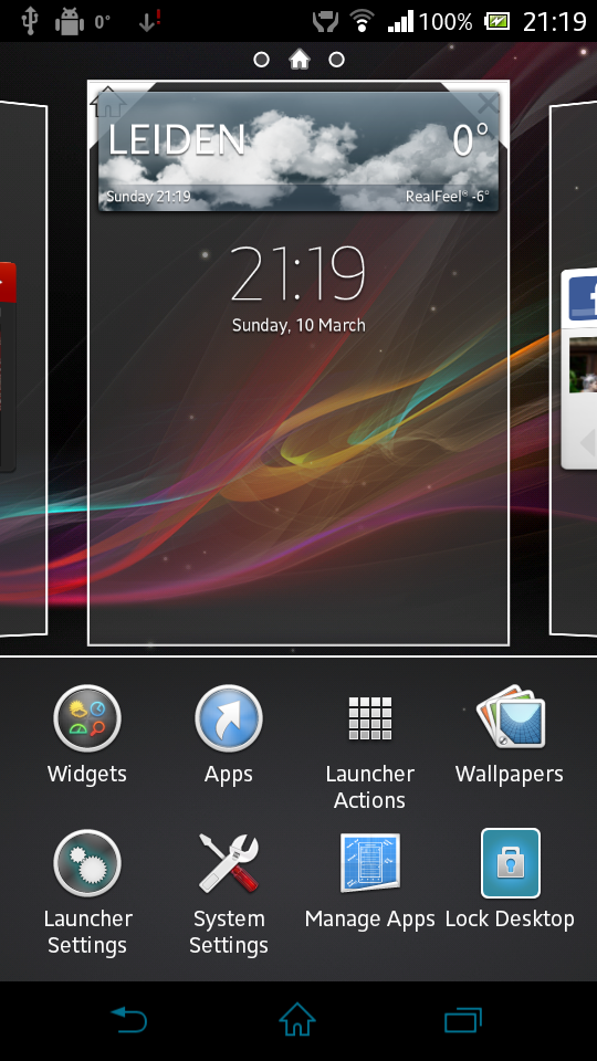 Download Sony Xperia Z Launcher APK - KKXID