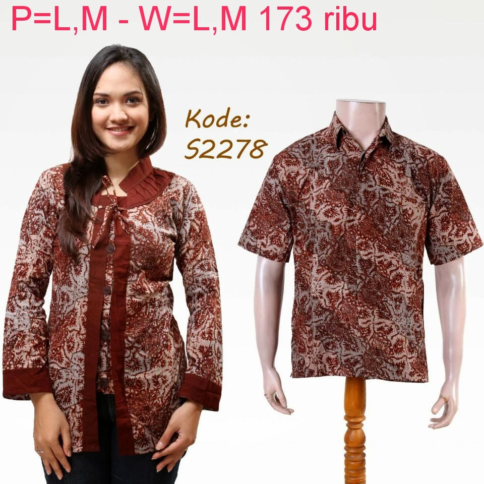  Baju Batik Pasangan Untuk Pesta Model Baju Batik 