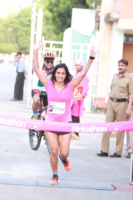 Pinkathon Delhi 2016 inspiring partners Bajaj Electricals Successfully completes its Fourth edition run in DELHI with more than 9,000 Women participants