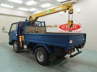 1989 Mazda Titan 2.5ton with crane high deck