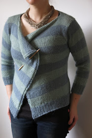 knitting pattern stripy cardigan