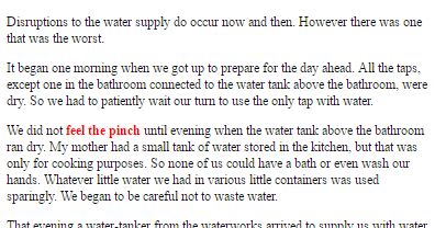 short essay on importance of water