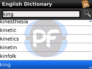 Dictionary v1.0 BlackBerry