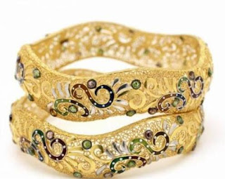 gold bangle design jewelry