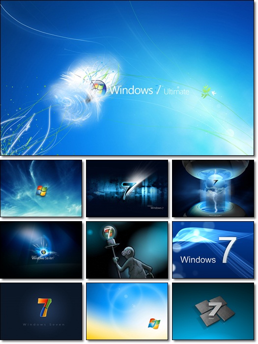 Windows 7 Wallpapers Pack Size 206 Mb Free Download