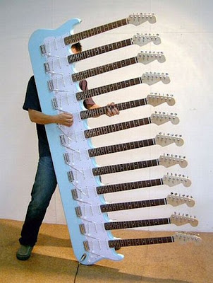 desain gitar unik, gambar gitar