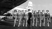 And if that's not enough kissykissy for you, the shortlived TV show Pan Am . (pan am flight attendants do the walk banner)