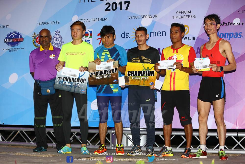 Penonton: Shah Alam Half Marathon 2017 - Top 10 Results