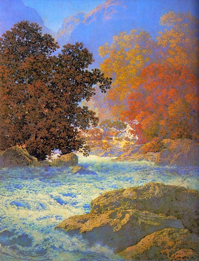 'Maxfield Parrish Paintings and Art work' | An American Golden Age Illustrator