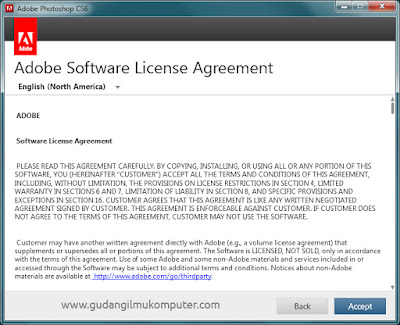 Cara Menginstal Aplikasi Adobe Photoshop CS6 Extended