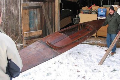 Wooden Canoes and More: Sectional Canoes