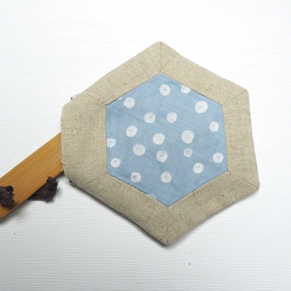 Hexagon Patchwork Tea Coasters Patterns. Quick Gifts to Stitch!