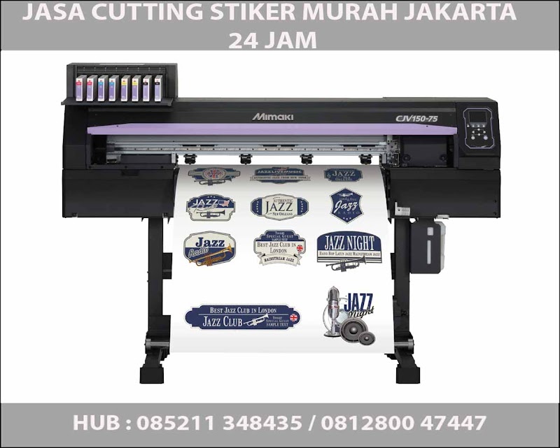Cutting Sticker Motor Murah Jakarta, Yang Terbaru!